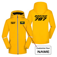 Thumbnail for Boeing 787 & Text Designed Rain Coats & Jackets