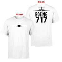 Thumbnail for Boeing 717 & Plane Designed Double-Side T-Shirts