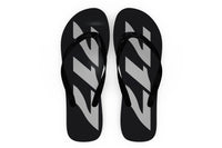 Thumbnail for Boeing 717 Text Designed Slippers (Flip Flops)