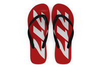 Thumbnail for Boeing 717 Text Designed Slippers (Flip Flops)