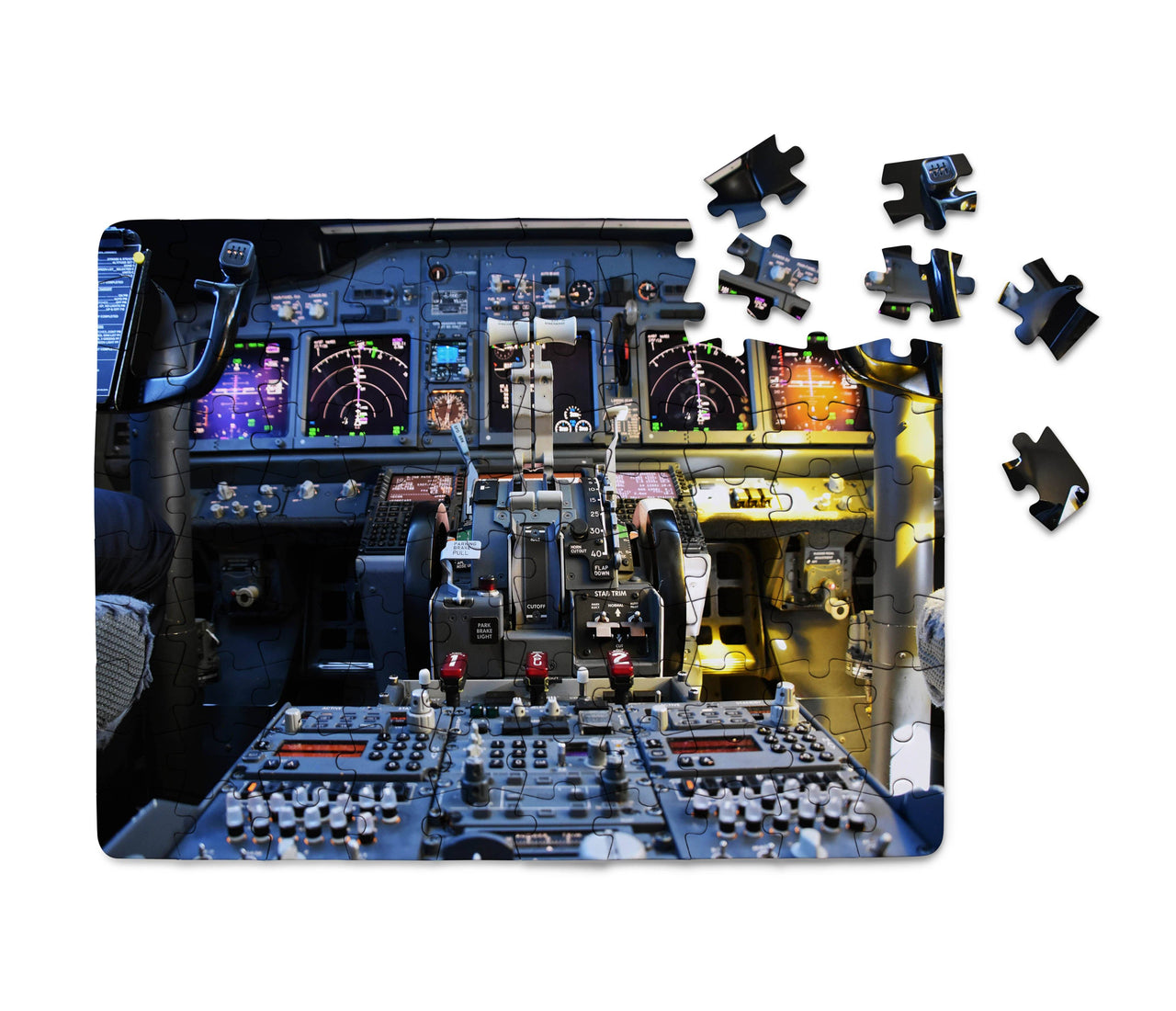 Boeing 737 Cockpit Printed Puzzles Aviation Shop 