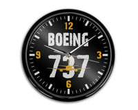 Thumbnail for Boeing 737 Designed Wall Clocks Aviation Shop 