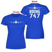 Thumbnail for Boeing 747 & Plane Designed Double-Side T-Shirts