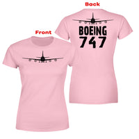 Thumbnail for Boeing 747 & Plane Designed Double-Side T-Shirts