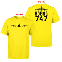 Thumbnail for Boeing 747 & Plane Designed Double-Side T-Shirts