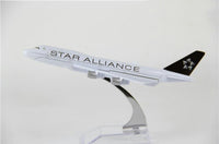 Thumbnail for Boeing 747 (Star Alliance Livery) Airplane Model (16CM)