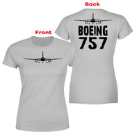 Thumbnail for Boeing 757 & Plane Designed Double-Side T-Shirts