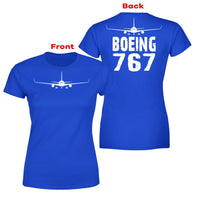 Thumbnail for Boeing 767 & Plane Designed Double-Side T-Shirts