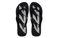 Thumbnail for Boeing 777 Text Designed Slippers (Flip Flops)