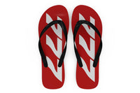 Thumbnail for Boeing 777 Text Designed Slippers (Flip Flops)