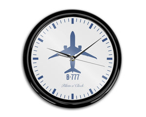 Boeing 777 Printed Wall Clocks Aviation Shop 