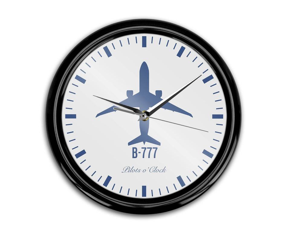 Boeing 777 Printed Wall Clocks Aviation Shop 