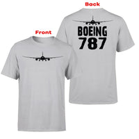 Thumbnail for Boeing 787 & Plane Designed Double-Side T-Shirts