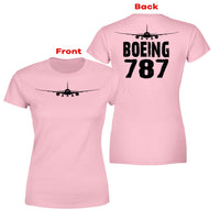 Thumbnail for Boeing 787 & Plane Designed Double-Side T-Shirts