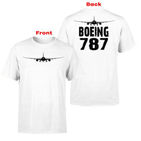 Thumbnail for Boeing 787 & Plane Designed Double-Side T-Shirts