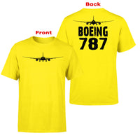 Thumbnail for Boeing 787 & Plane Designed Double-Side T-Shirts