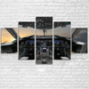 Boeing 787 Cockpit Printed Multiple Canvas Poster Aviation Shop 