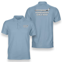 Thumbnail for The Bombardier CRJ-900 Designed Double Side Polo T-Shirts