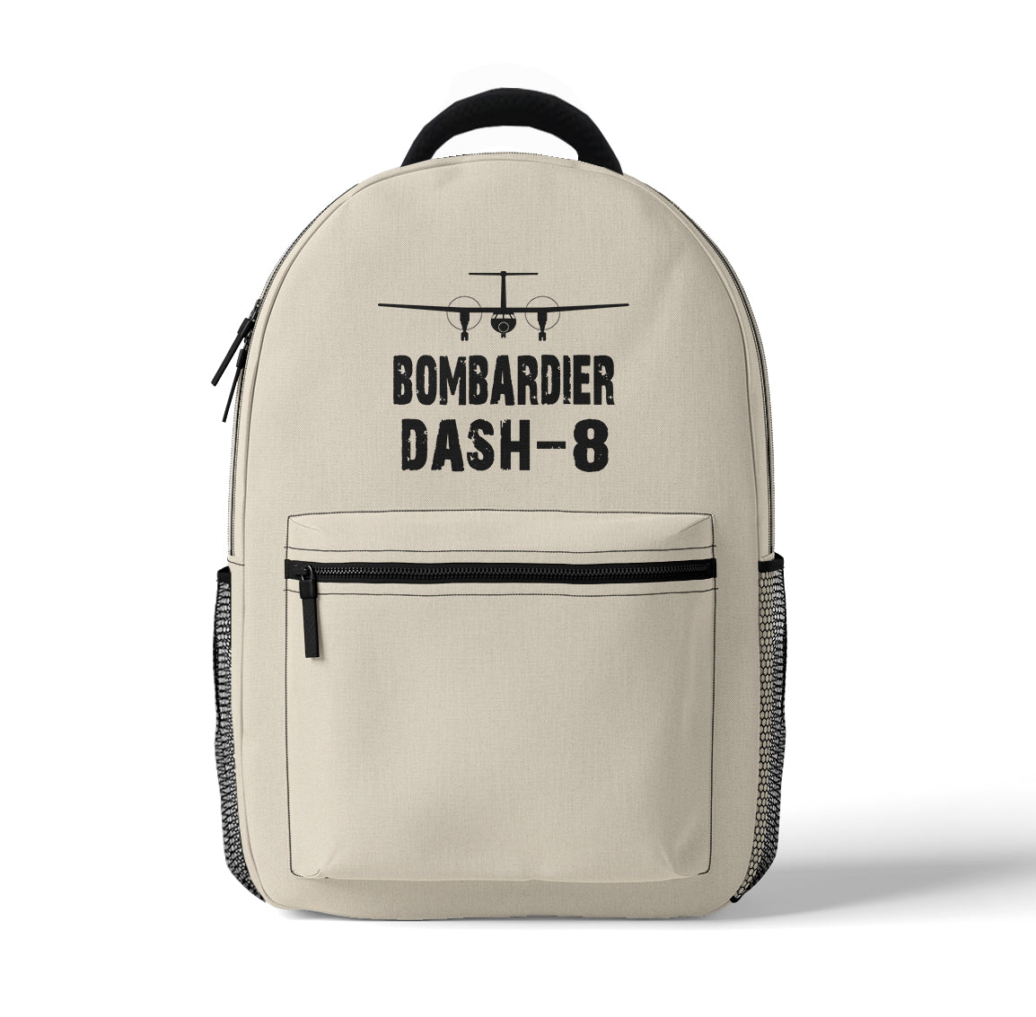 Bombardier Dash-8 & Plane Designed 3D Backpacks