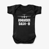Thumbnail for Bombardier Dash-8 & Plane Designed Baby Bodysuits