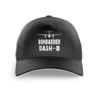 Thumbnail for Bombardier Dash-8 & Plane Printed Hats