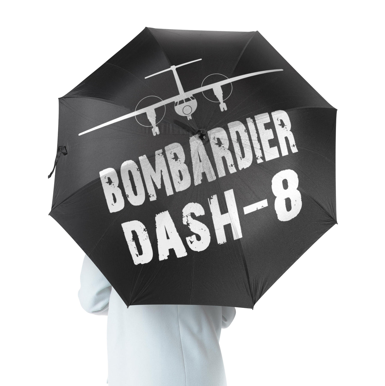 Bombardier Dash-8 & Plane Designed Umbrella