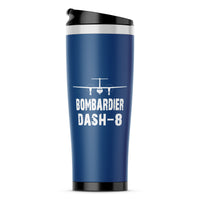 Thumbnail for Bombardier Dash-8 & Plane Designed Stainless Steel Travel Mugs