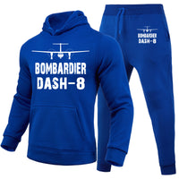 Thumbnail for Bombardier Dash-8 & Plane Designed Hoodies & Sweatpants Set