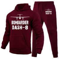Thumbnail for Bombardier Dash-8 & Plane Designed Hoodies & Sweatpants Set