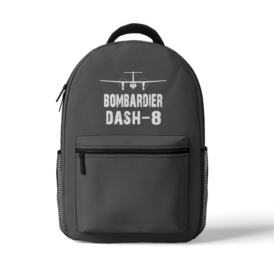 Bombardier Dash-8 & Plane Designed 3D Backpacks