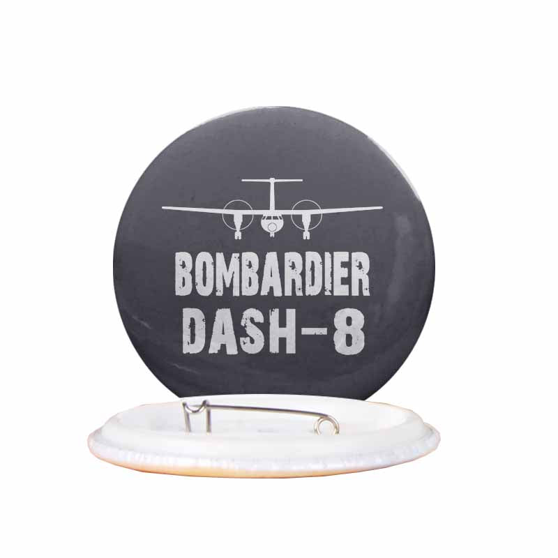 Bombardier Dash-8 Brooch - view 4