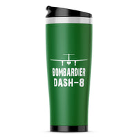 Thumbnail for Bombardier Dash-8 & Plane Designed Travel Mugs