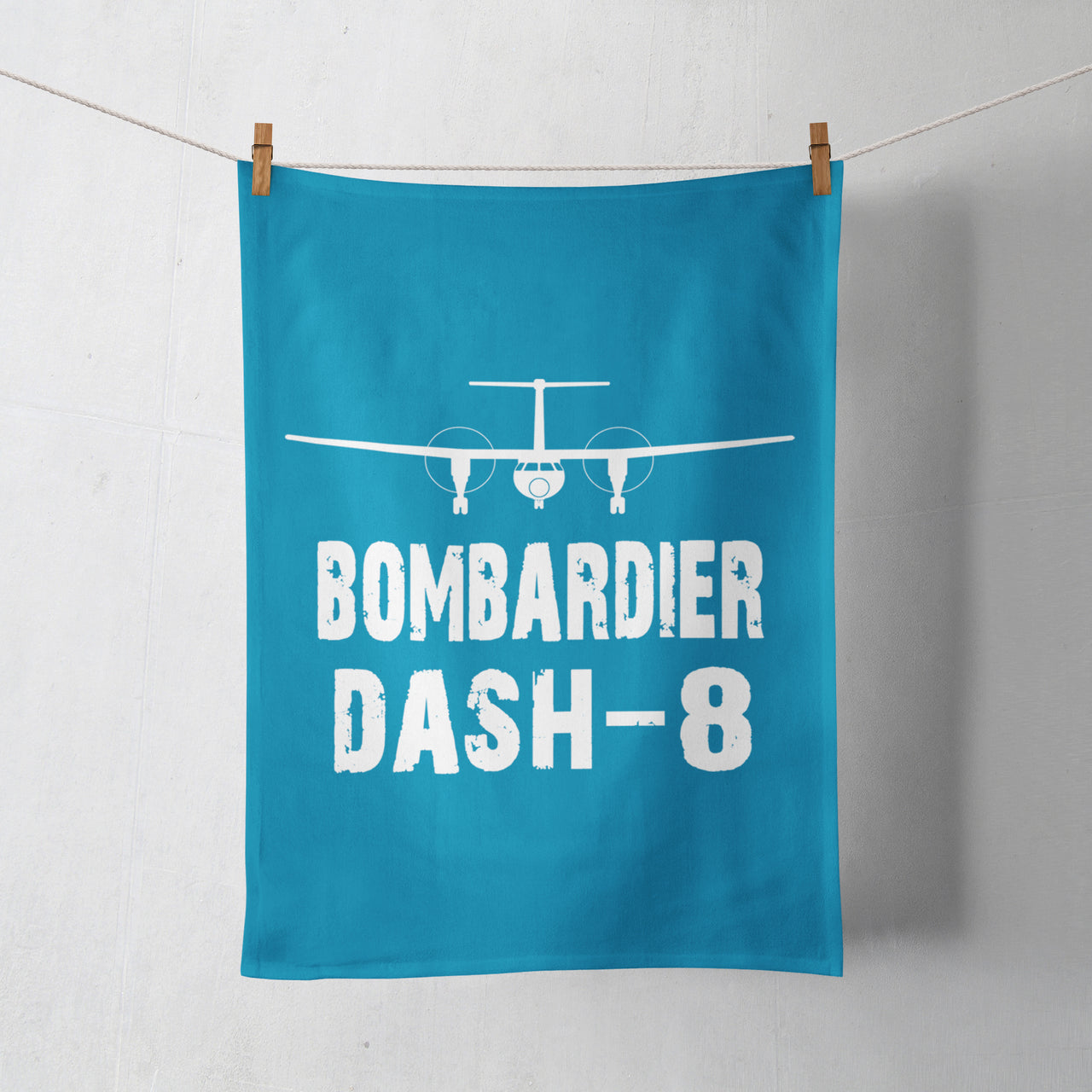 Bombardier Dash-8 & Plane Designed Towels