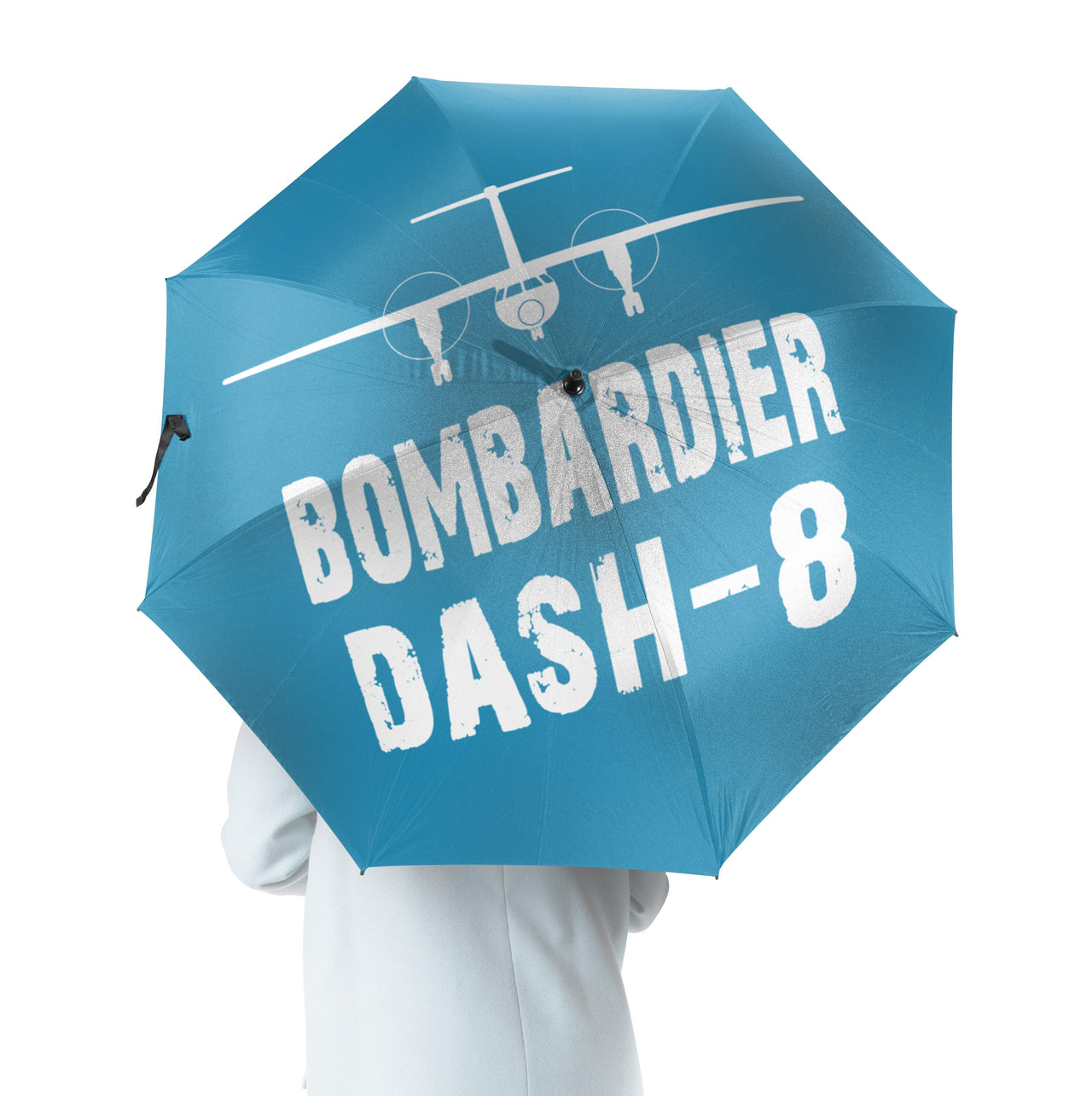 Bombardier Dash-8 & Plane Designed Umbrella