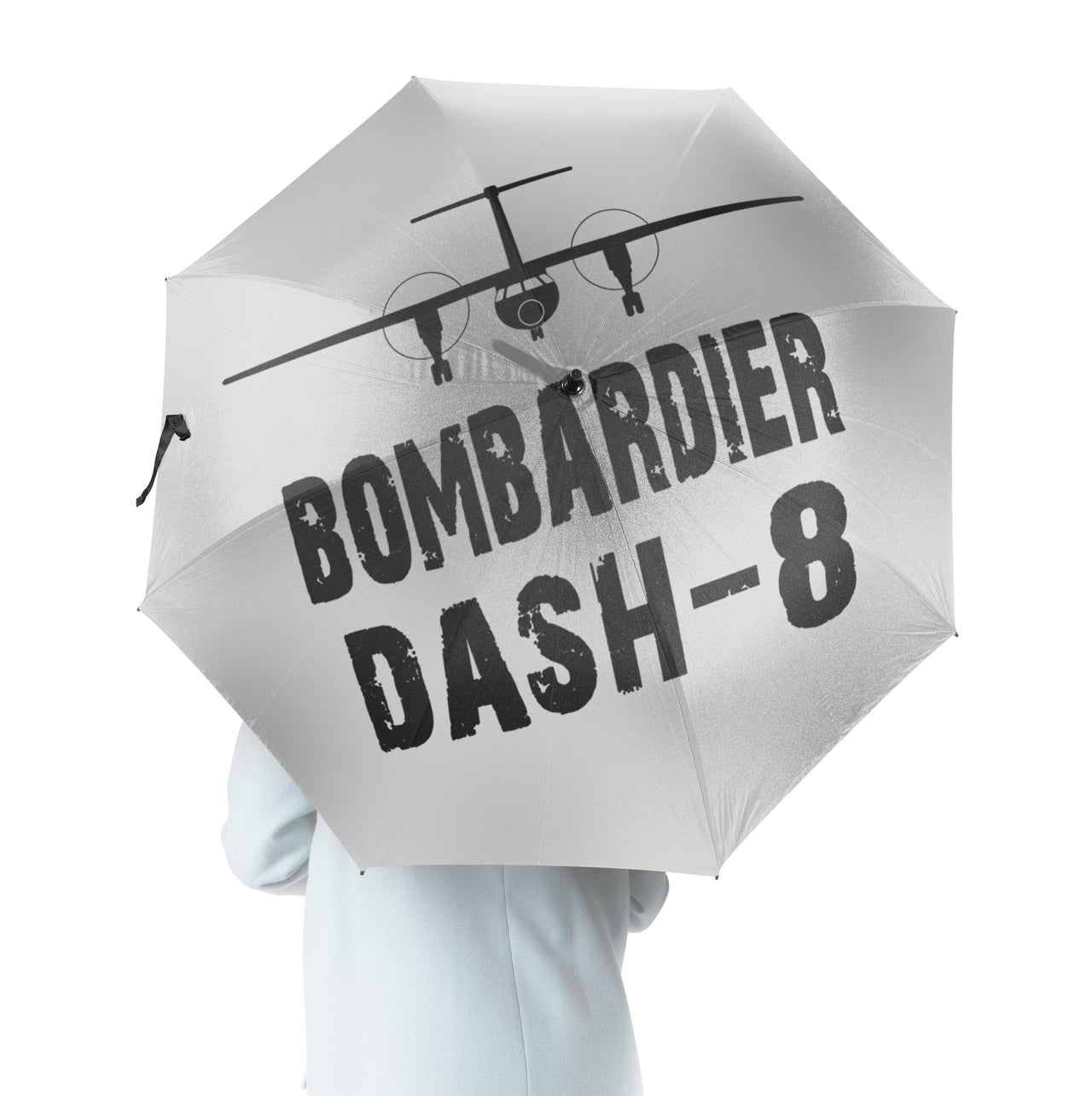 Bombardier Dash-8 & Plane Designed Umbrella