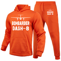 Thumbnail for Bombardier Dash-8 & Plane Designed Hoodies & Sweatpants Set