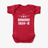 Thumbnail for Bombardier Dash-8 & Plane Designed Baby Bodysuits
