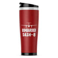 Thumbnail for Bombardier Dash-8 & Plane Designed Stainless Steel Travel Mugs