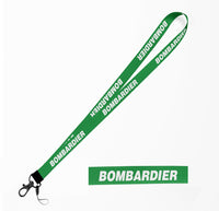 Thumbnail for Bombardier & Text Designed Lanyard & ID Holders