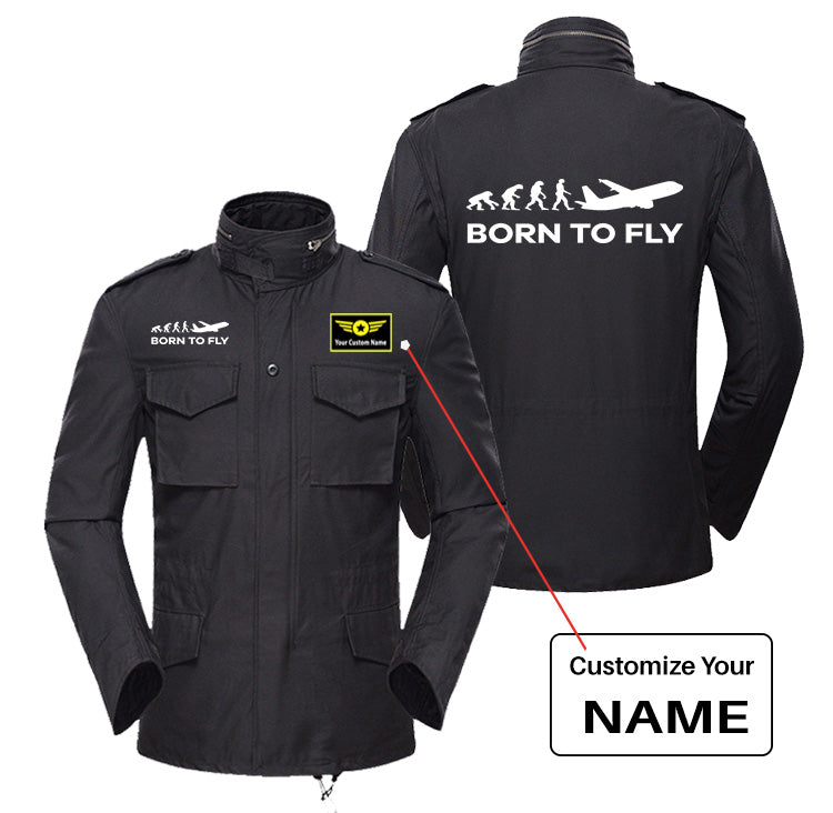 Born To Fly Designed Military Coats