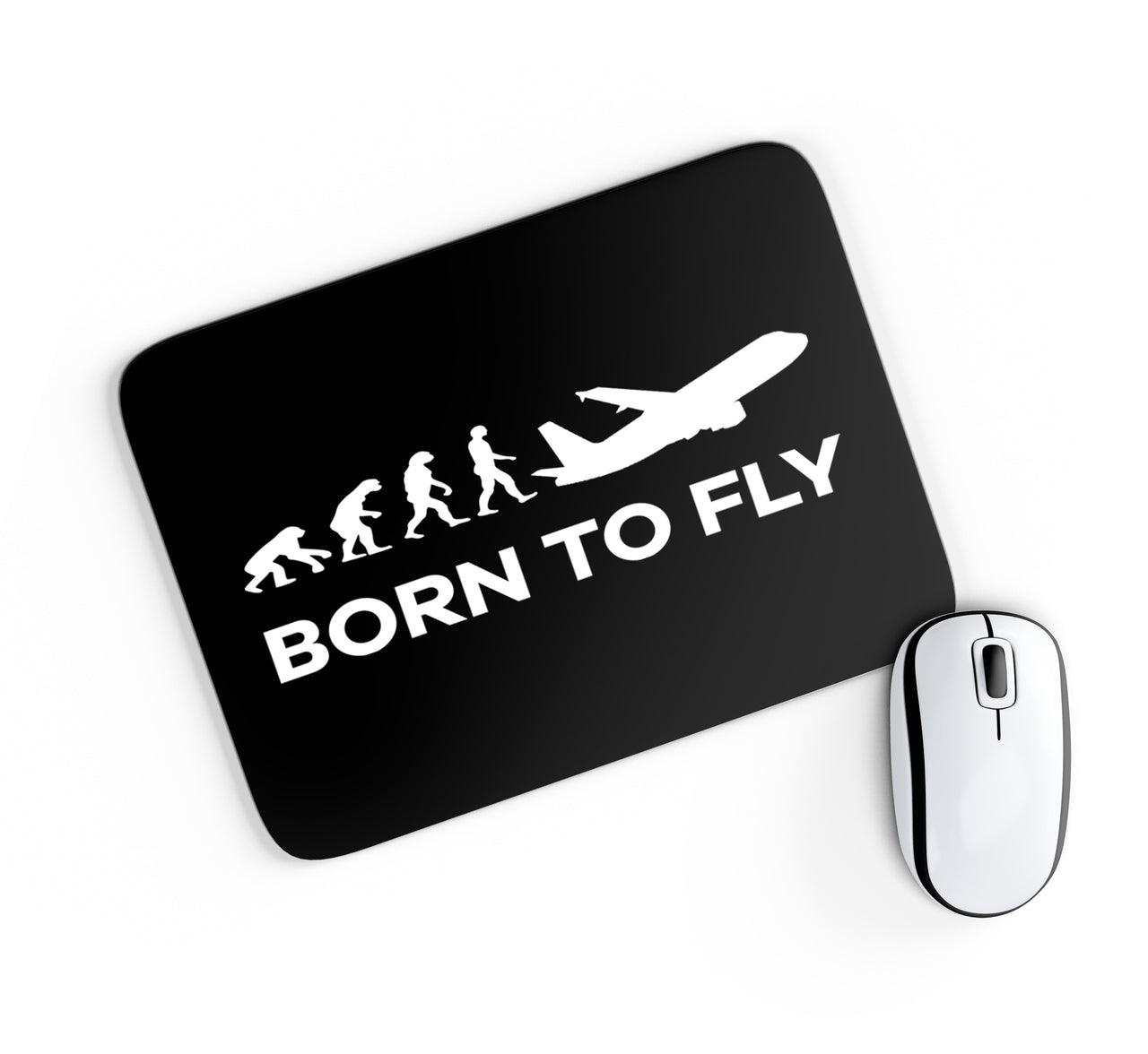 Born To Fly Designed Mouse Pads