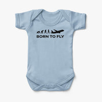 Thumbnail for Born To Fly Designed Baby Bodysuits