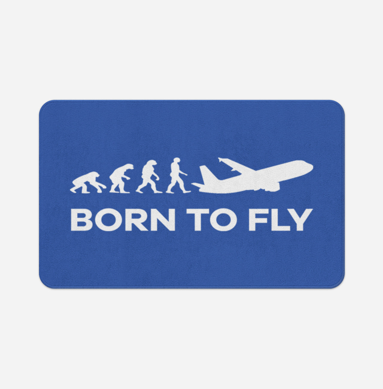 Born To Fly Designed Bath Mats