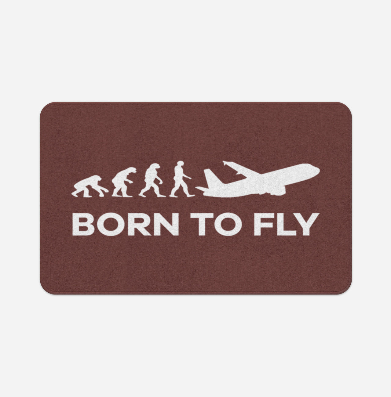 Born To Fly Designed Bath Mats