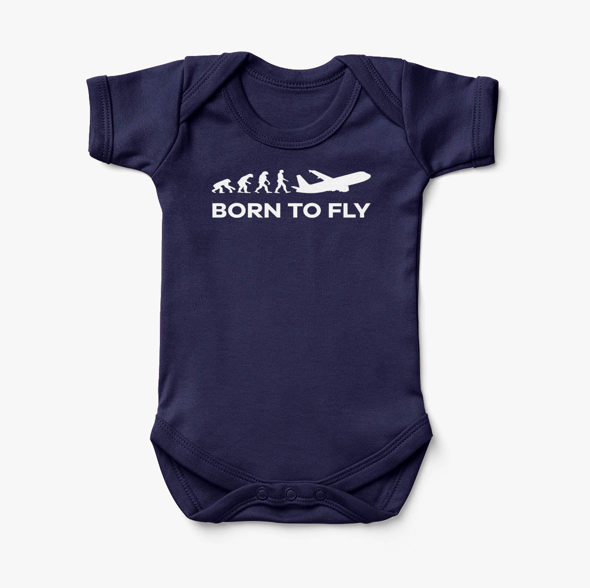Born To Fly Designed Baby Bodysuits