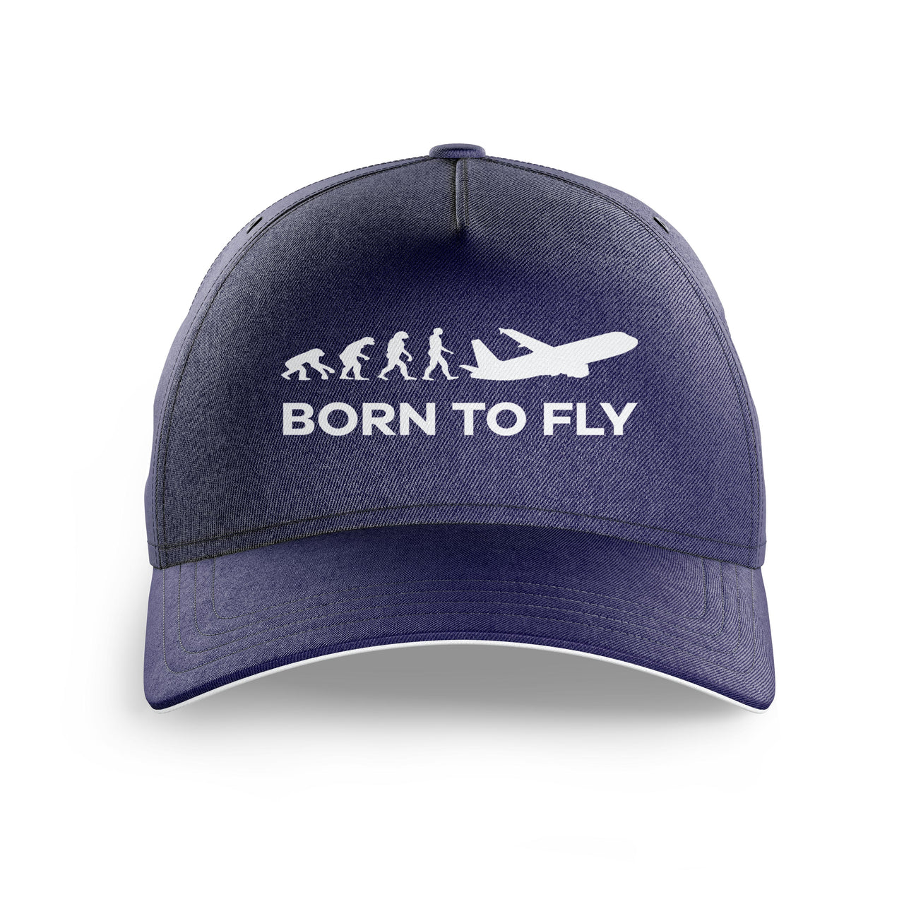 Born To Fly Aircraft Printed Hats