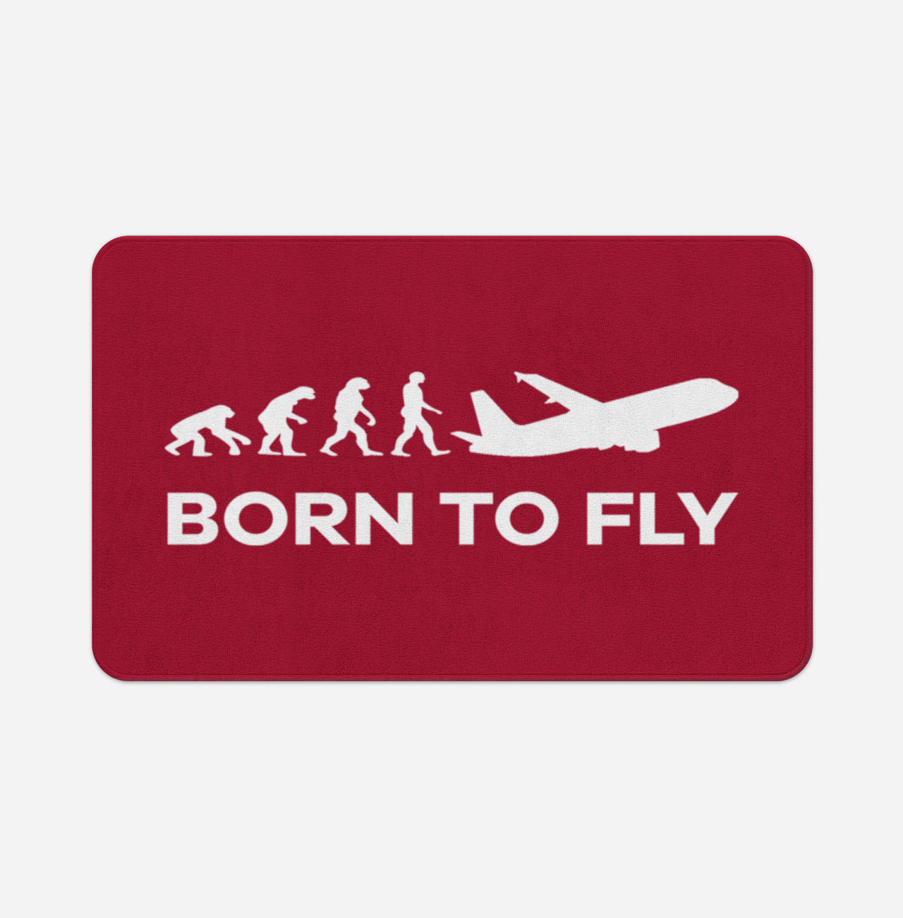 Born To Fly Designed Bath Mats
