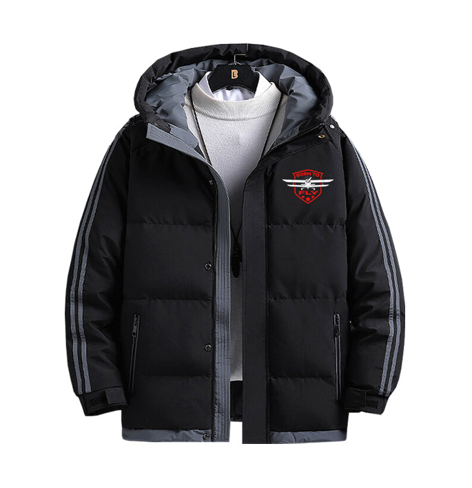 Born To Fly Designed Designed Thick Fashion Jackets