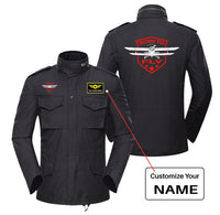 Thumbnail for Born To Fly Designed Designed Military Coats