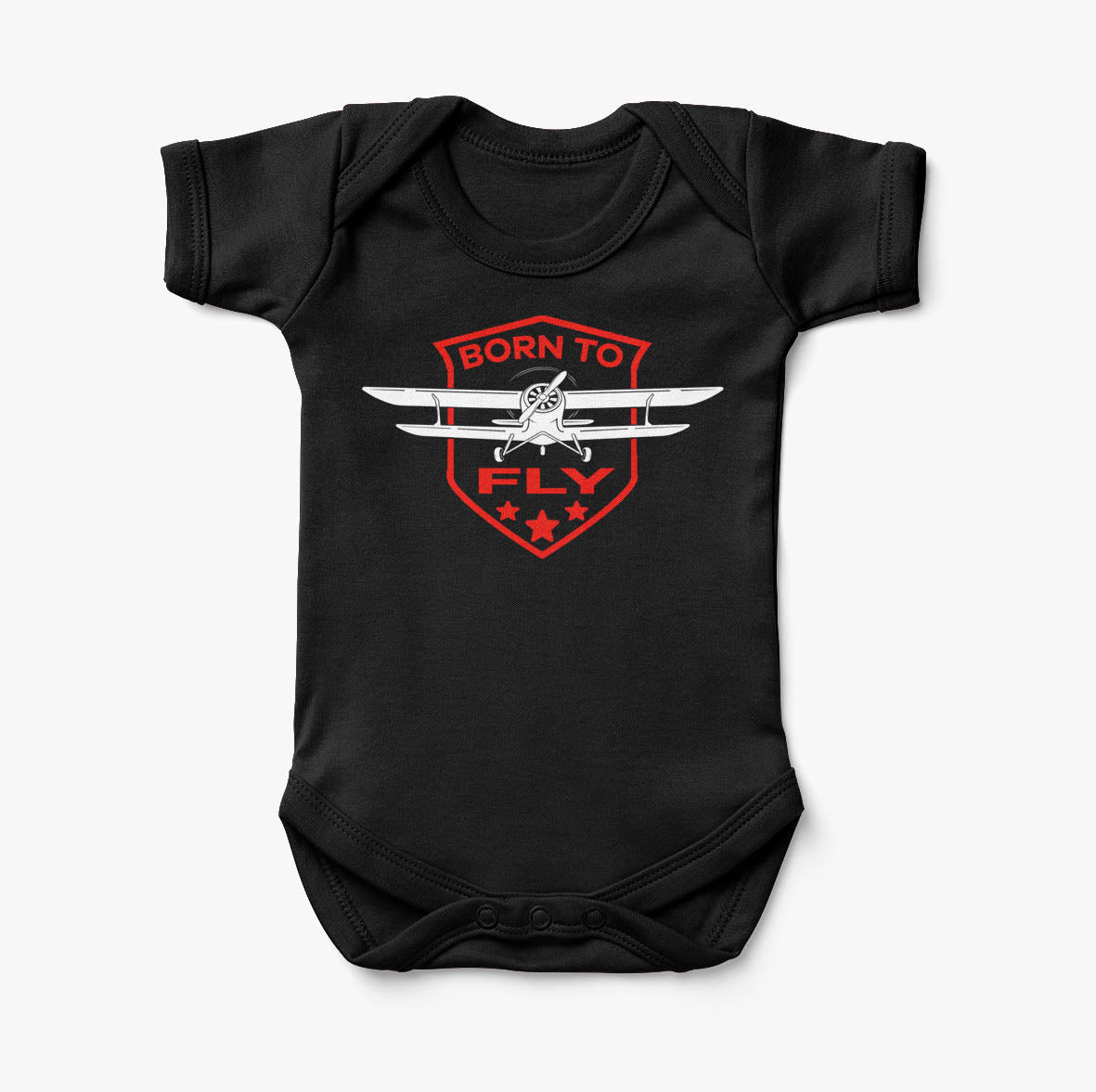 Special Born To Fly Designed Baby Bodysuits